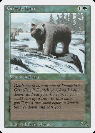 Grizzly Bears [Revised Edition] | Fandemonia Ltd