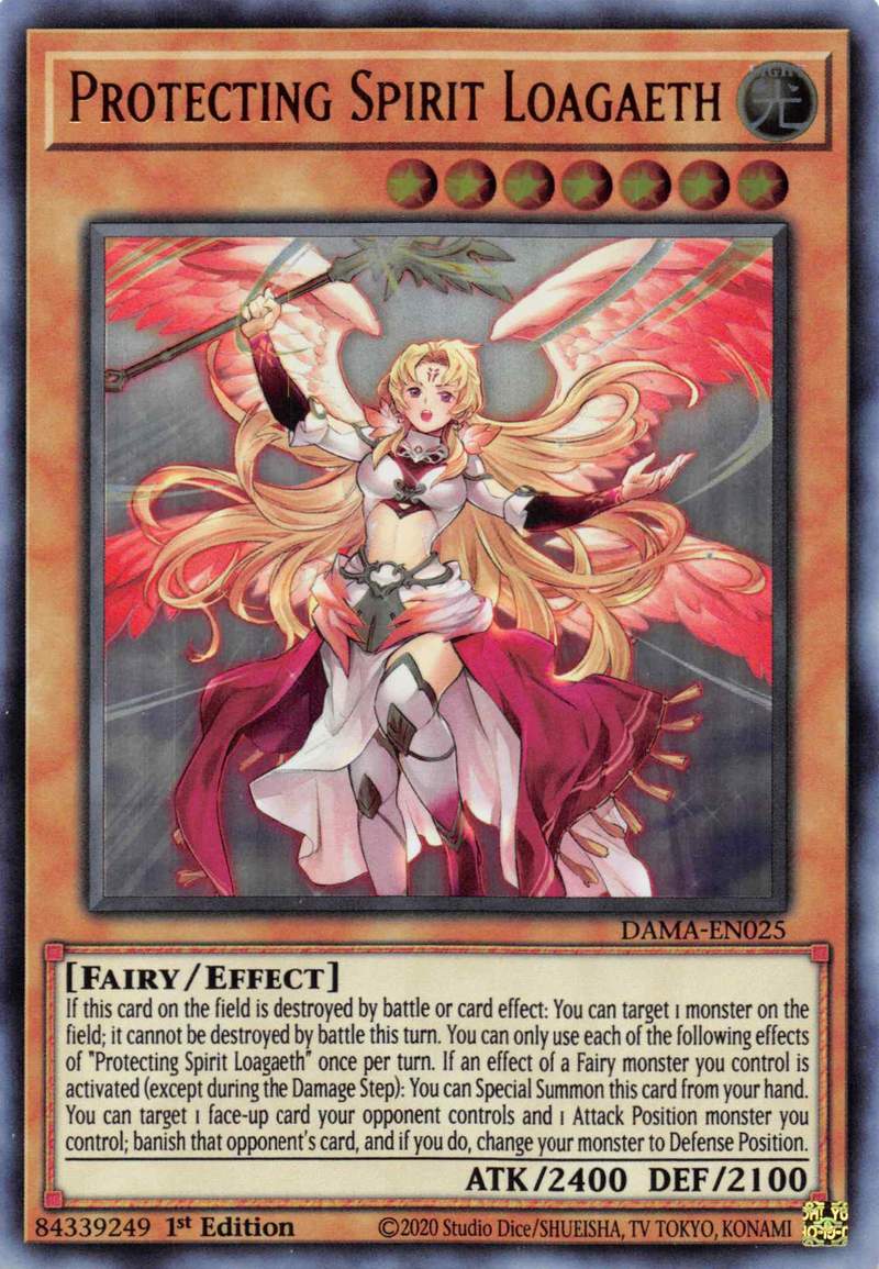 Protecting Spirit Loagaeth [DAMA-EN025] Starlight Rare | Fandemonia Ltd