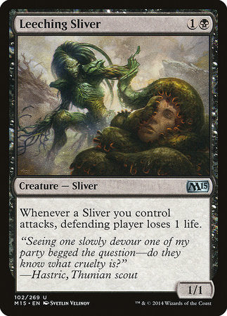 Leeching Sliver [Magic 2015] | Fandemonia Ltd