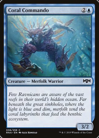Coral Commando [Ravnica Allegiance] | Fandemonia Ltd