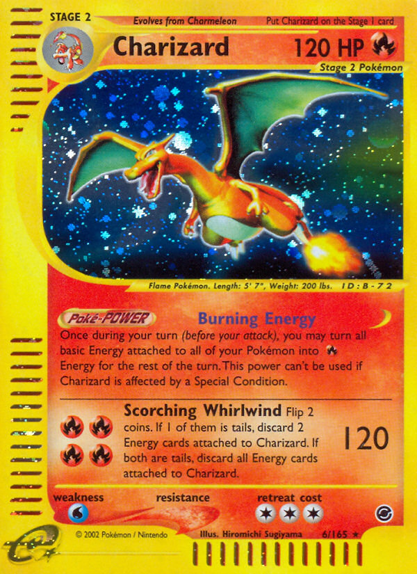 Charizard (6/165) [Expedition: Base Set] | Fandemonia Ltd