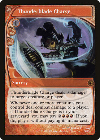 Thunderblade Charge [Future Sight] | Fandemonia Ltd