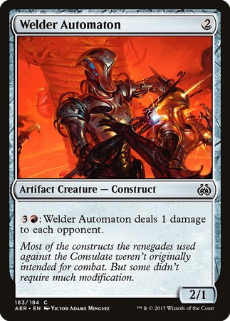 Welder Automaton [Aether Revolt] | Fandemonia Ltd