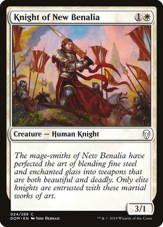 Knight of New Benalia [Dominaria] | Fandemonia Ltd