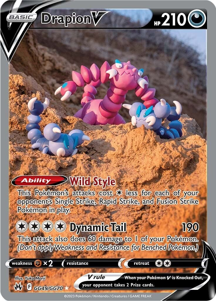 Drapion V (GG49/GG70) [Sword & Shield: Crown Zenith] | Fandemonia Ltd