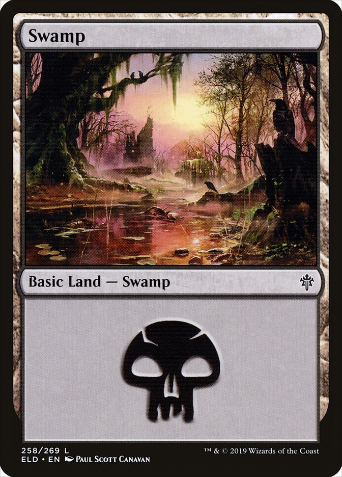 Swamp [Throne of Eldraine] | Fandemonia Ltd