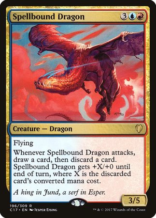 Spellbound Dragon [Commander 2017] | Fandemonia Ltd