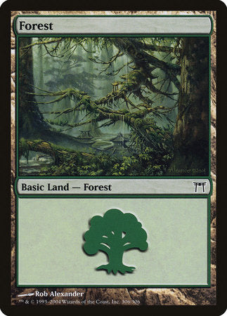 Forest (306) [Champions of Kamigawa] | Fandemonia Ltd