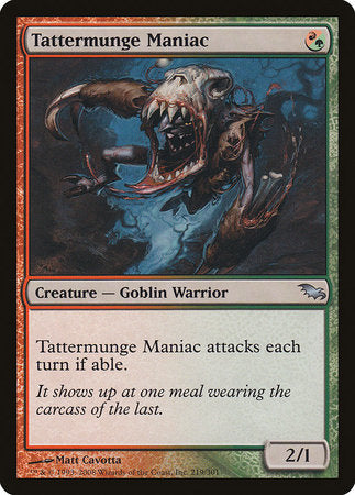 Tattermunge Maniac [Shadowmoor] | Fandemonia Ltd