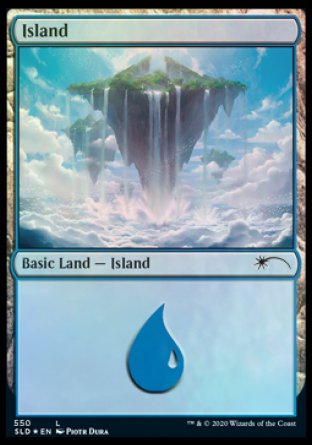 Island (Above the Clouds) (550) [Secret Lair Drop Promos] | Fandemonia Ltd