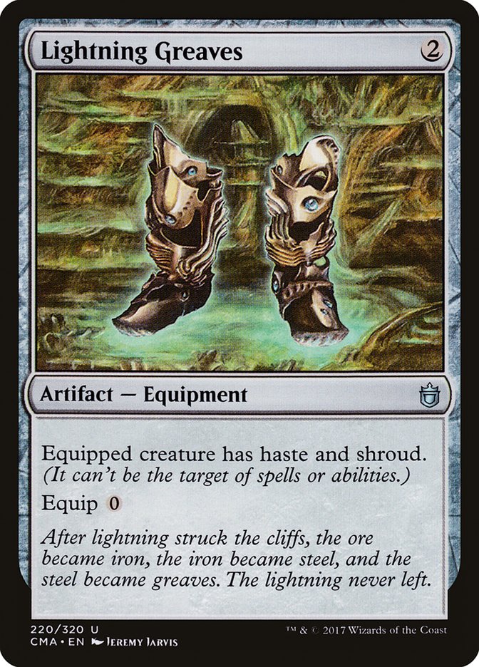 Lightning Greaves [Commander Anthology] | Fandemonia Ltd