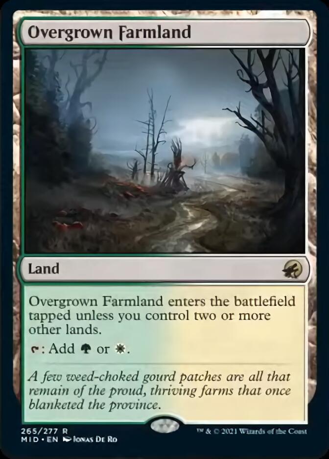 Overgrown Farmland [Innistrad: Midnight Hunt] | Fandemonia Ltd
