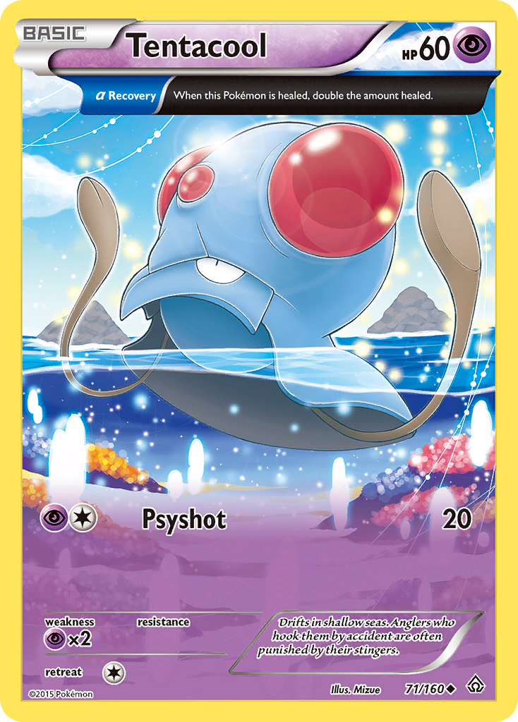 Tentacool (71/160) [XY: Primal Clash] | Fandemonia Ltd