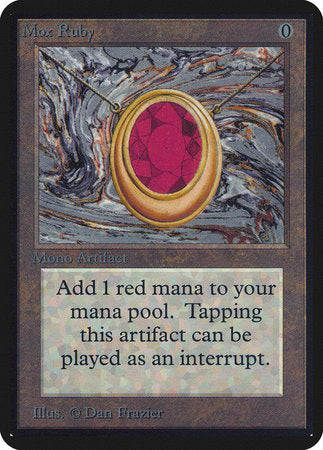 Mox Ruby [Limited Edition Alpha] | Fandemonia Ltd