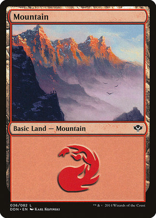 Mountain (36) [Duel Decks: Speed vs. Cunning] | Fandemonia Ltd