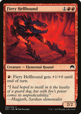 Fiery Hellhound [Magic Origins] | Fandemonia Ltd