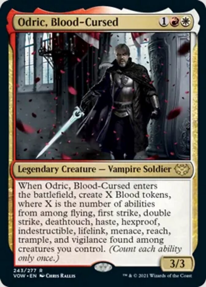 Odric, Blood-Cursed [Innistrad: Crimson Vow] | Fandemonia Ltd