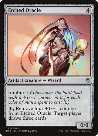 Etched Oracle [Commander 2016] | Fandemonia Ltd