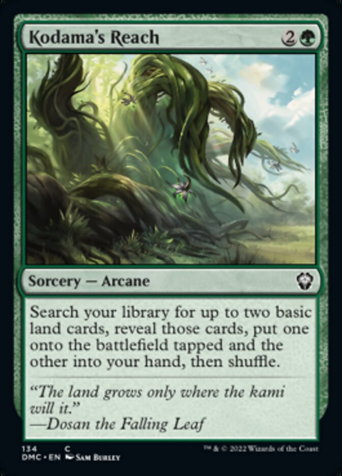 Kodama's Reach [Dominaria United Commander] | Fandemonia Ltd