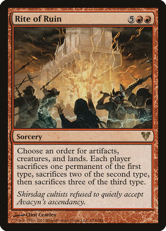 Rite of Ruin [Avacyn Restored] | Fandemonia Ltd