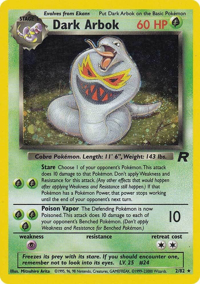 Dark Arbok (2/82) [Team Rocket Unlimited] | Fandemonia Ltd