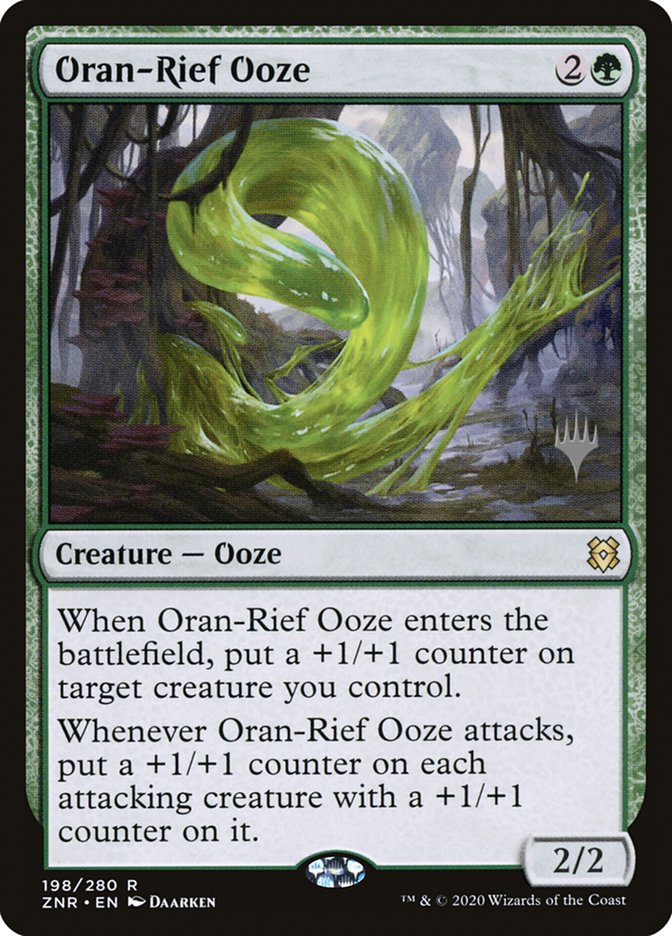 Oran-Rief Ooze (Promo Pack) [Zendikar Rising Promos] | Fandemonia Ltd