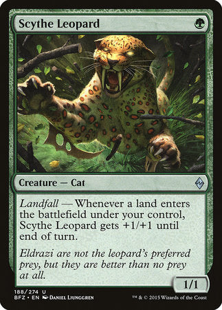 Scythe Leopard [Battle for Zendikar] | Fandemonia Ltd