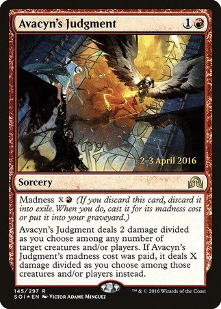 Avacyn's Judgment [Shadows over Innistrad Promos] | Fandemonia Ltd