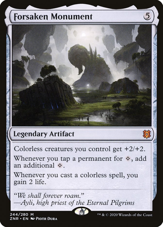 Forsaken Monument [Zendikar Rising] | Fandemonia Ltd