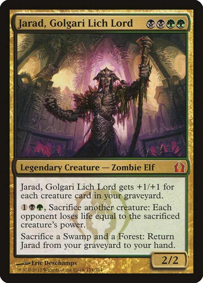 Jarad, Golgari Lich Lord [Return to Ravnica] | Fandemonia Ltd