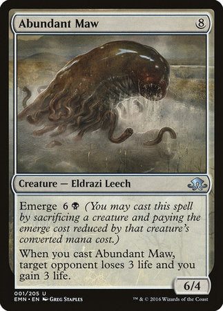 Abundant Maw [Eldritch Moon] | Fandemonia Ltd