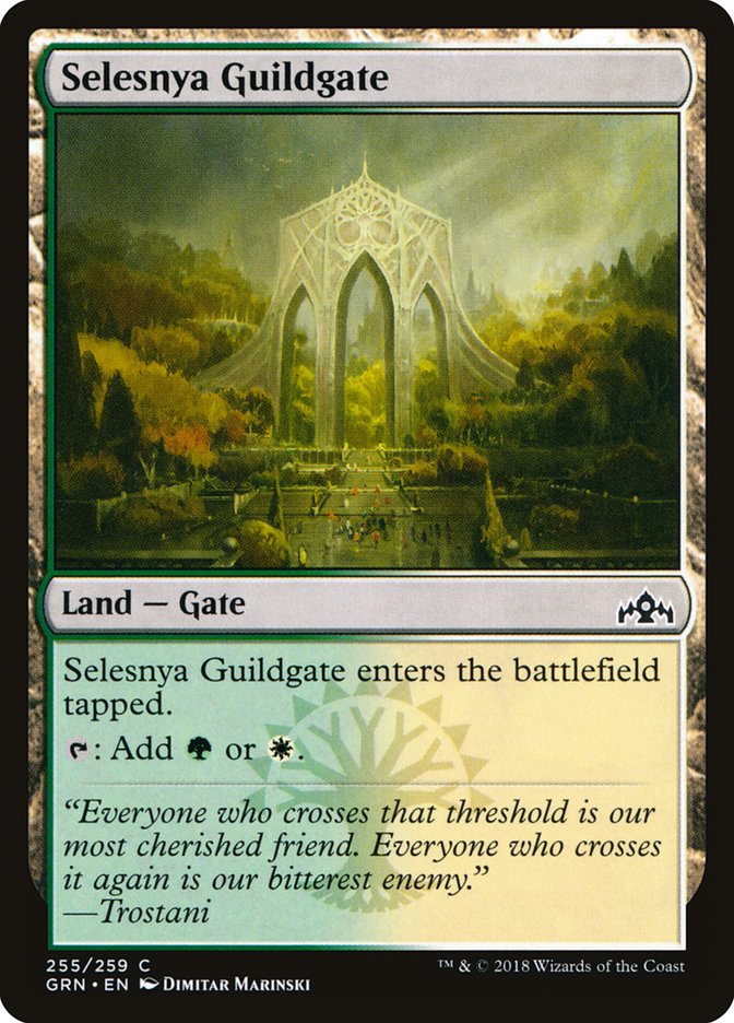 Selesnya Guildgate (255/259) [Guilds of Ravnica] | Fandemonia Ltd