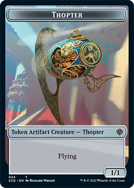 Elephant // Thopter Double-Sided Token [Starter Commander Decks] | Fandemonia Ltd