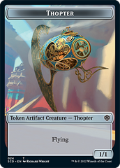 Elephant // Thopter Double-Sided Token [Starter Commander Decks] | Fandemonia Ltd