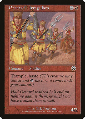 Gerrard's Irregulars [Mercadian Masques] | Fandemonia Ltd