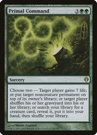 Primal Command [Archenemy] | Fandemonia Ltd