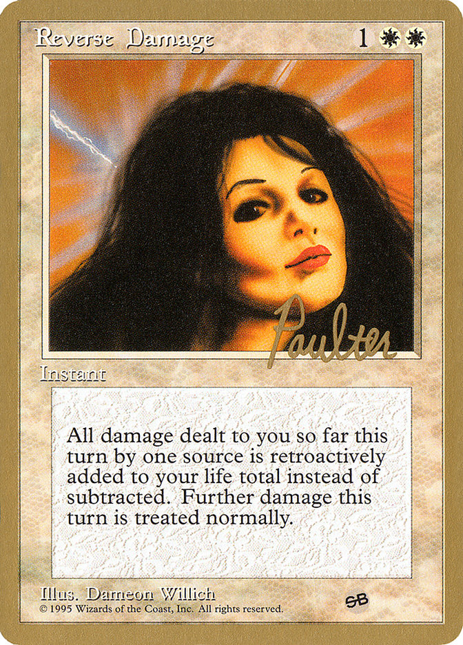 Reverse Damage (Preston Poulter) (SB) [Pro Tour Collector Set] | Fandemonia Ltd