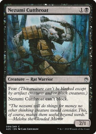 Nezumi Cutthroat [Masters 25] | Fandemonia Ltd