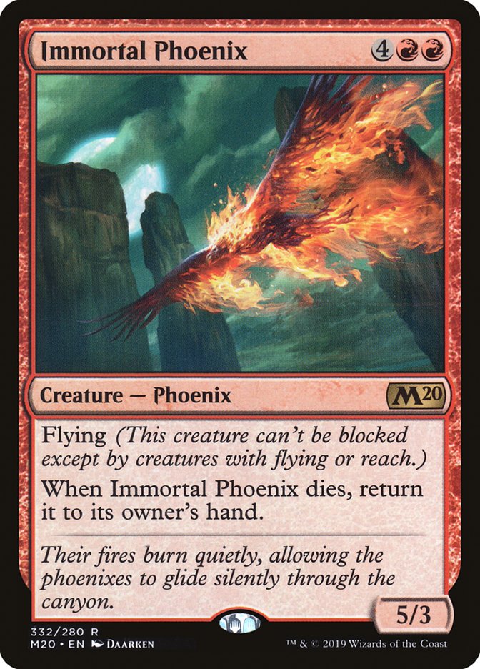 Immortal Phoenix [Core Set 2020] | Fandemonia Ltd
