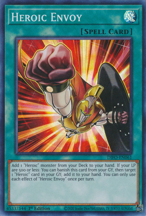 Heroic Envoy [DIFO-EN061] Super Rare | Fandemonia Ltd