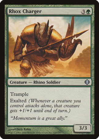 Rhox Charger [Shards of Alara] | Fandemonia Ltd