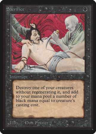 Sacrifice [Limited Edition Beta] | Fandemonia Ltd