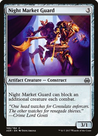 Night Market Guard [Aether Revolt] | Fandemonia Ltd