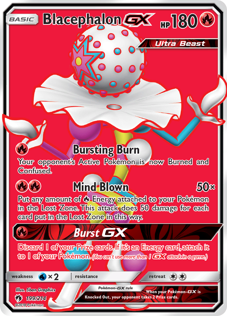 Blacephalon GX (199/214) [Sun & Moon: Lost Thunder] | Fandemonia Ltd