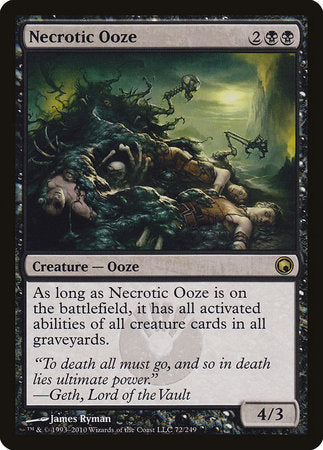 Necrotic Ooze [Scars of Mirrodin] | Fandemonia Ltd
