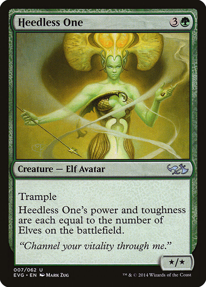 Heedless One (Elves vs. Goblins) [Duel Decks Anthology] | Fandemonia Ltd