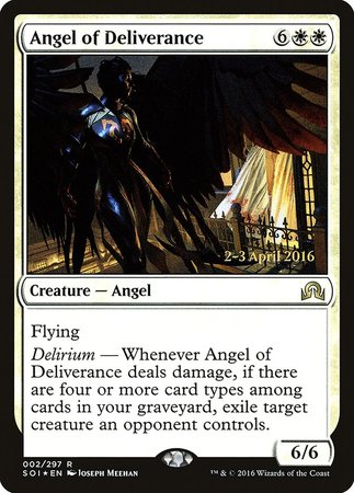 Angel of Deliverance [Shadows over Innistrad Promos] | Fandemonia Ltd