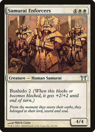 Samurai Enforcers [Champions of Kamigawa] | Fandemonia Ltd