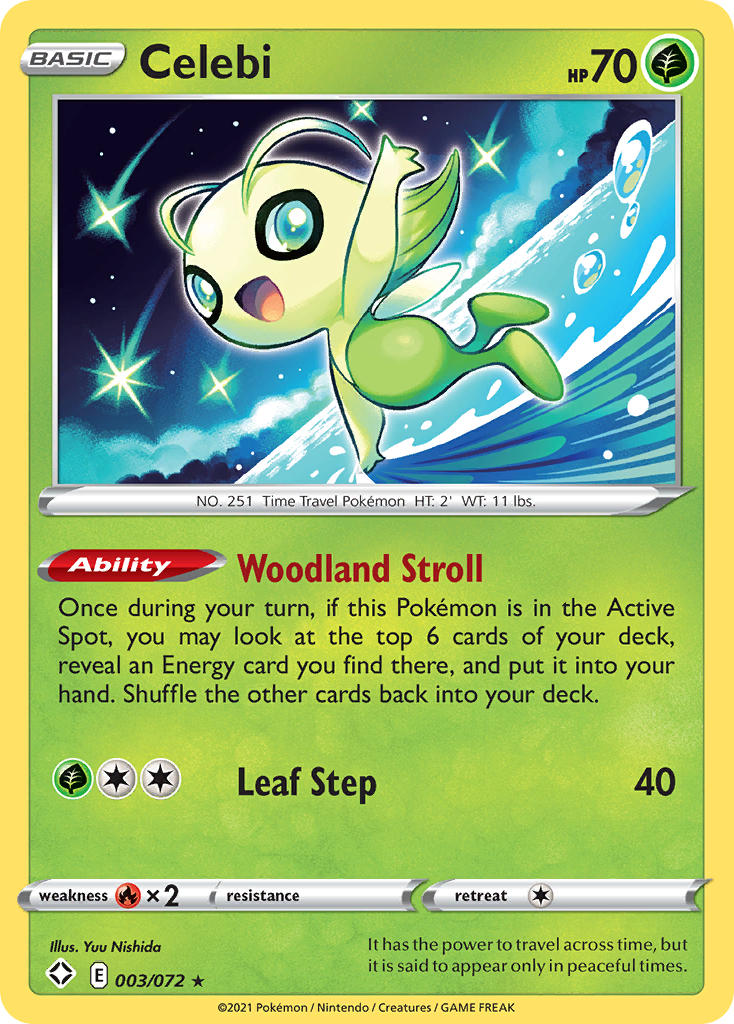 Celebi (003/072) [Sword & Shield: Shining Fates] | Fandemonia Ltd