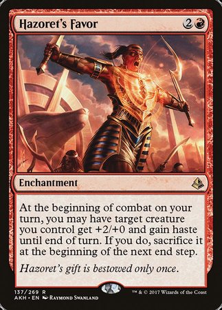Hazoret's Favor [Amonkhet] | Fandemonia Ltd